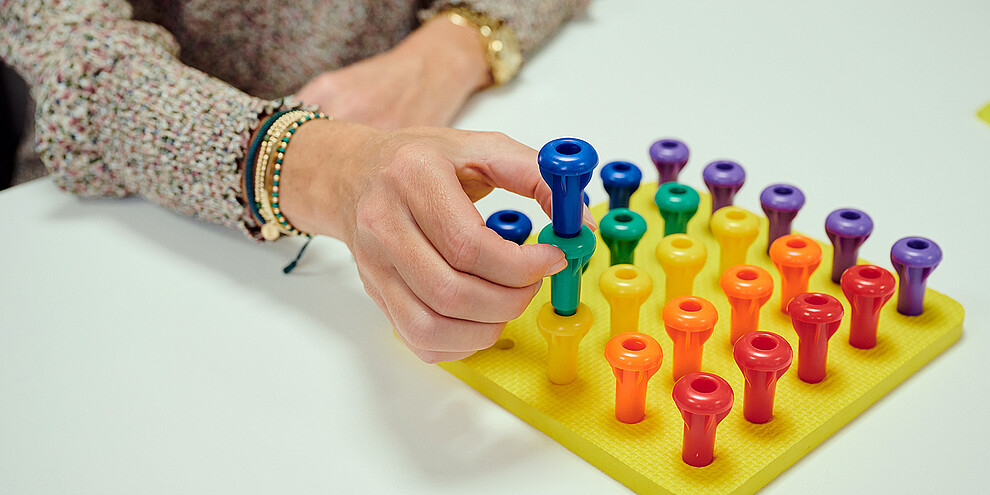 Handtherapie oefening