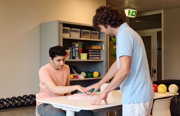 Handtherapie oefening